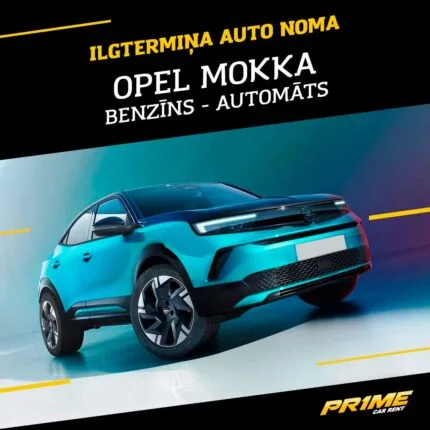 Opel Mokka – ilgtermiņa auto noma